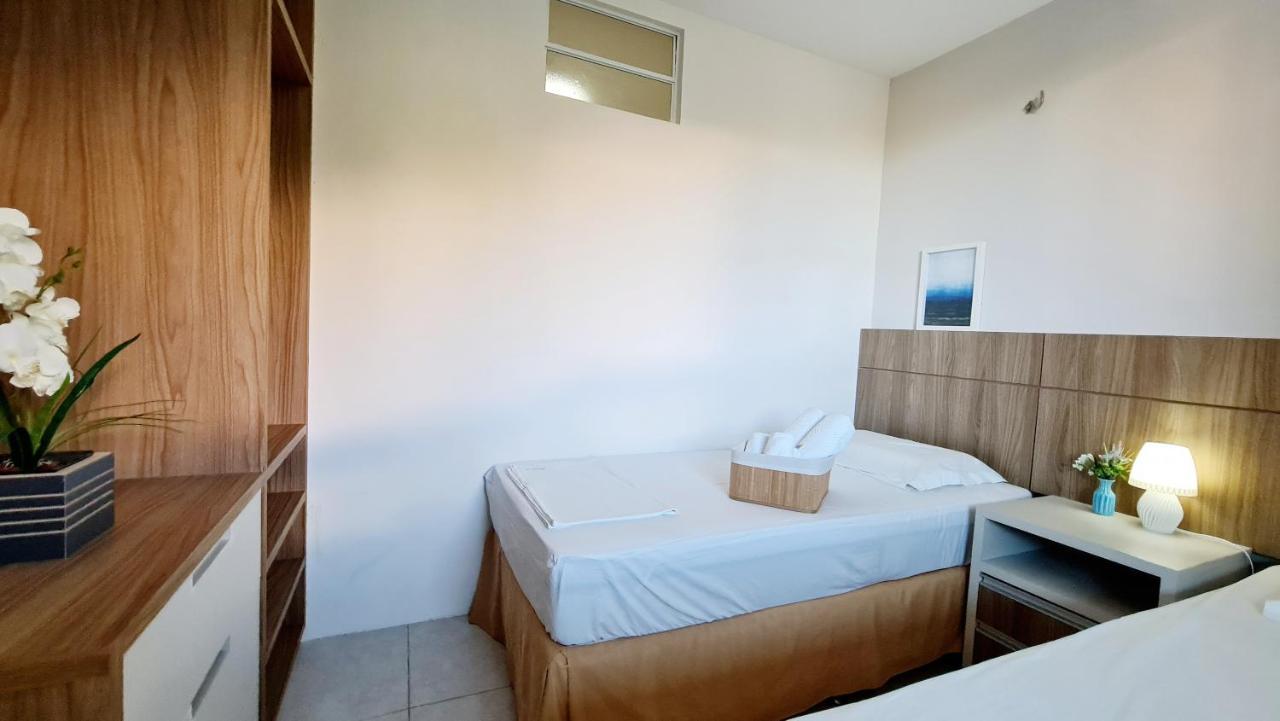 Paraiso Das Dunas - Apartamento A Beira Mar Com Jacuzzi - Proximo Ao Beach Park Акирас Экстерьер фото
