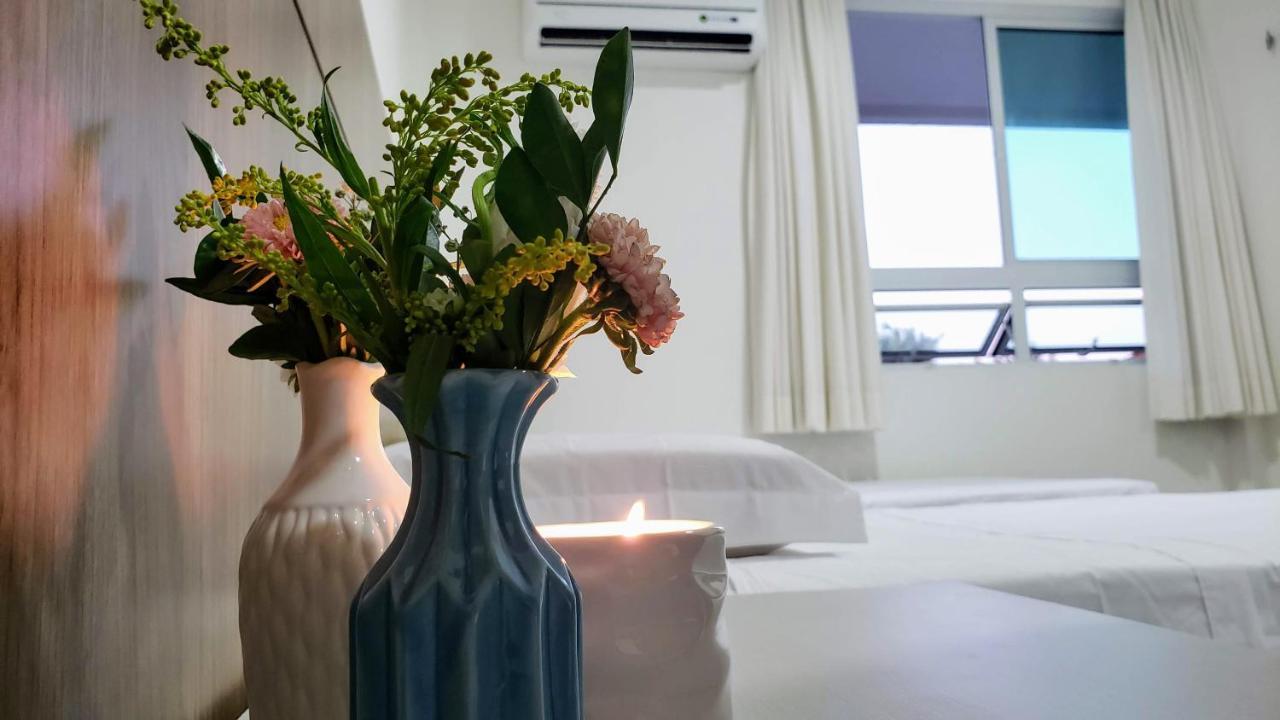 Paraiso Das Dunas - Apartamento A Beira Mar Com Jacuzzi - Proximo Ao Beach Park Акирас Экстерьер фото