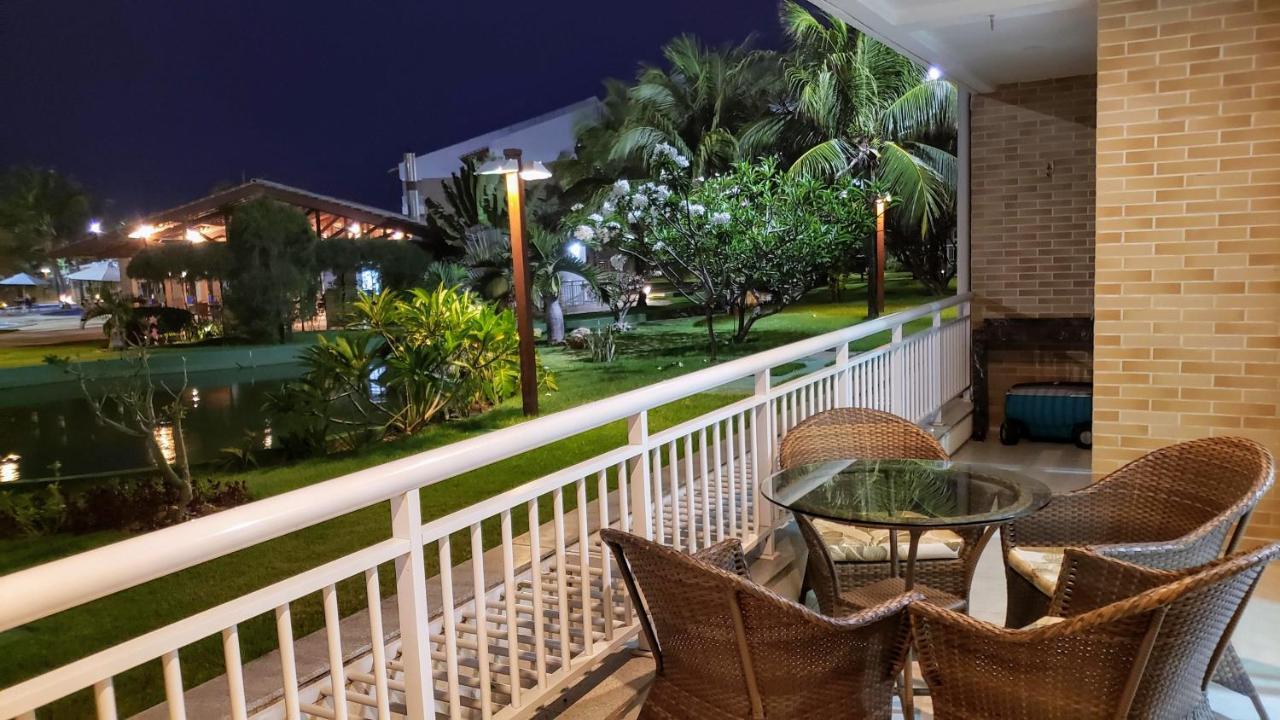 Paraiso Das Dunas - Apartamento A Beira Mar Com Jacuzzi - Proximo Ao Beach Park Акирас Экстерьер фото