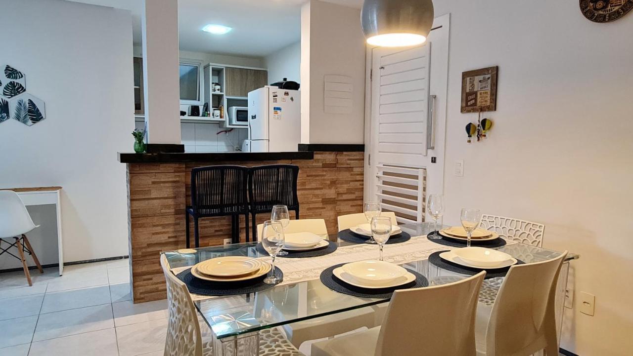Paraiso Das Dunas - Apartamento A Beira Mar Com Jacuzzi - Proximo Ao Beach Park Акирас Экстерьер фото